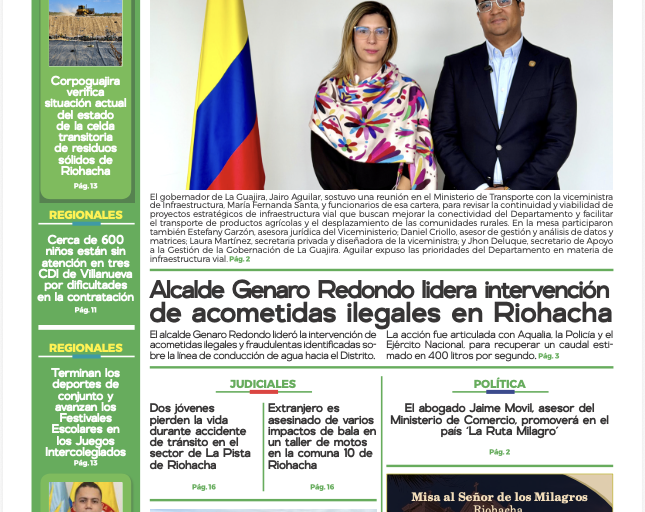 Esta es nuestra edición de hoy sábado 12 de septiembre de 2026