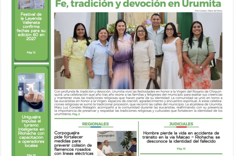Esta es nuestra edición de hoy jueves 10 de septiembre de 2026