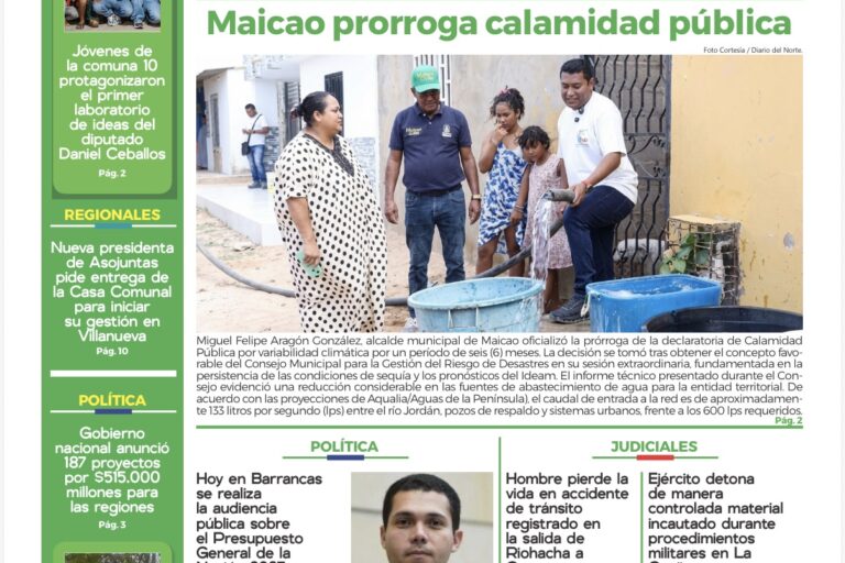 Esta es nuestra edición de hoy jueves 17 de septiembre de 2026