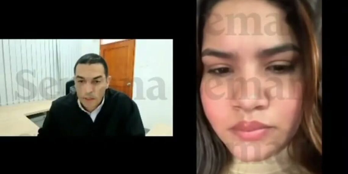 Revelan últimas imágenes de ‘La Bebecita’ en audiencia judicial previa a su muerte en Riohacha