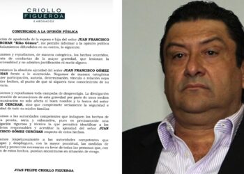 Familia de ‘Kiko’ Gómez niega vínculos con los hechos señalados y pide investigación exhaustiva