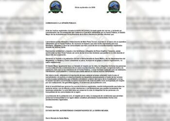 Autodefensas Conquistadores de la Sierra Nevada lamentan muerte de alias ‘Naín’