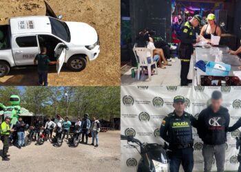 Policía reporta 266 capturas, más de 120 kilos de estupefacientes y 57 vehículos recuperados durante agosto en La Guajira