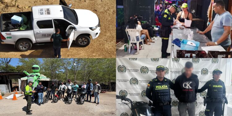 Policía reporta 266 capturas, más de 120 kilos de estupefacientes y 57 vehículos recuperados durante agosto en La Guajira