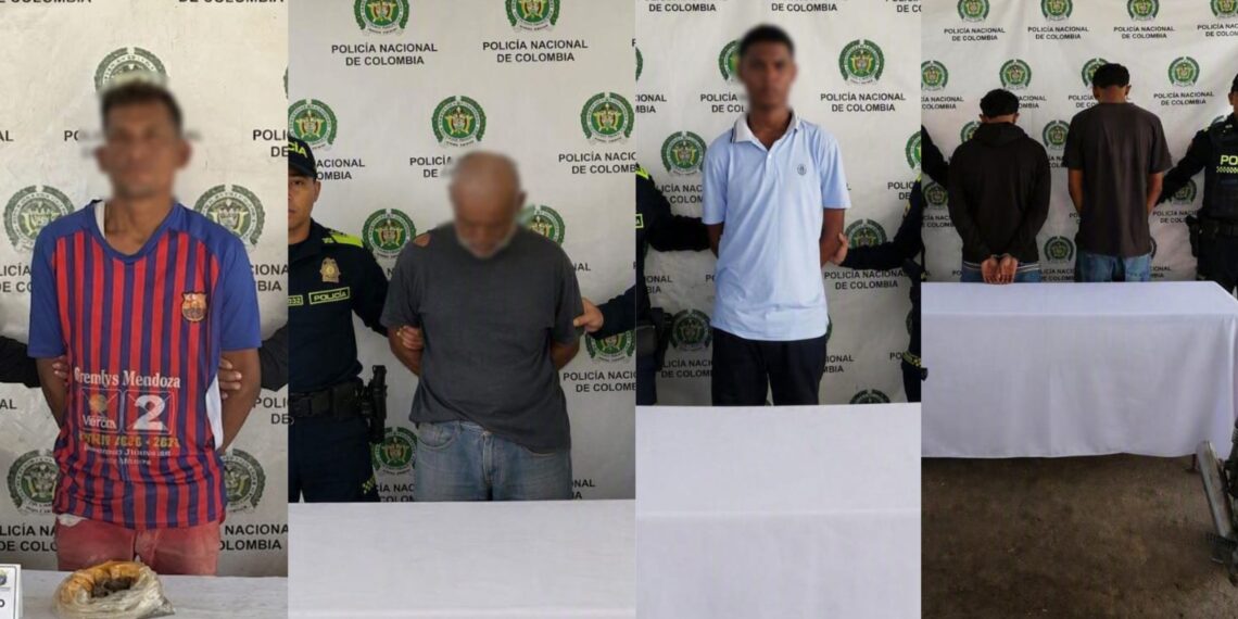 Cinco capturas dejan operativos de control de la Policía en distintos sectores de Maicao