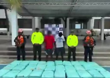 Incautan 736 kilos de cocaína en alta mar que tendrían como destino República Dominicana