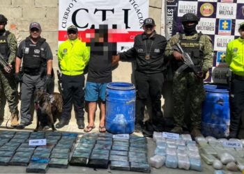 Incautan más de 91 kilos de cocaína y capturan a presunto integrante de ‘Los Costeños’ en Galapa