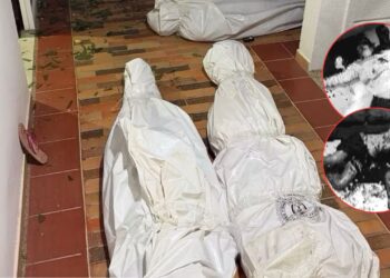 Policía revela imágenes de los cuerpos de alias ‘Bendito Menor’ y ‘La Bebecita’ tras operativo en Riohacha