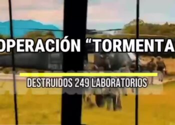 Operación ‘Tormenta’ deja 249 laboratorios de narcotráfico inhabilitados en 11 departamentos