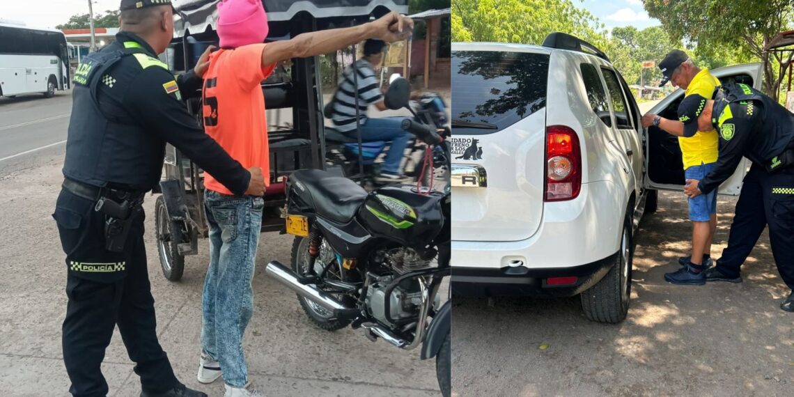 Policía refuerza controles de seguridad y prevención en distintos sectores de Urumita