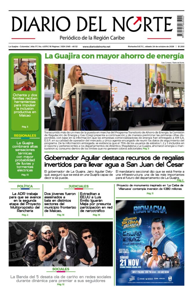 Esta es nuestra edición de hoy sábado 24 de octubre de 2026